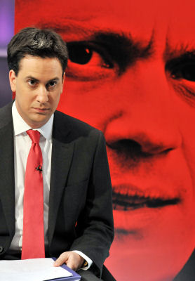 Ed Miliband takes part in Channel 4 News Labour leadership hustings.