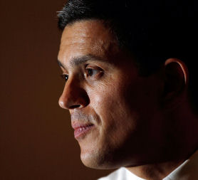 Labour leadership battle: David Miliband looks to the future. (Getty)