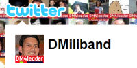 David Miliband on Twitter.