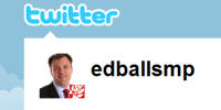 Ed Balls on Twitter.