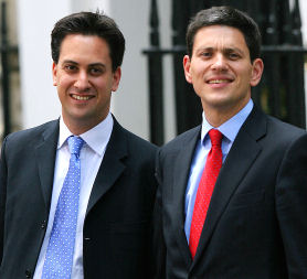 Labour leadership: Ed and David Miliband. (Getty)