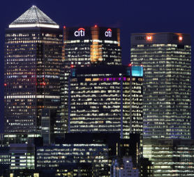 Economists focus on the economic output of Canary Wharf, but now questions are raised about the usefulness of GDP (Getty) 