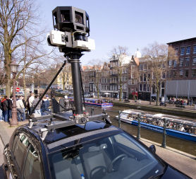 Google Street View camera car (Getty)