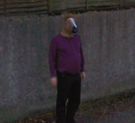 Horse-boy on Google Street View (Google)