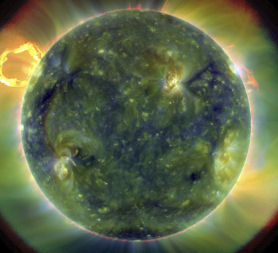 NASA's Solar Dynamics Observatory (SDO) made the first high-resolution measurements of solar flares (NASA/Reuters)