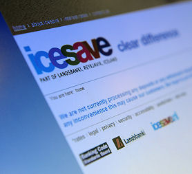 Icesave on a computer screen