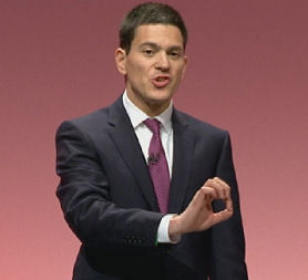 David Miliband addresses Labour conference 