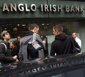 Ireland may have to pay up to 34bn euro to bail out Anglo Irish bank