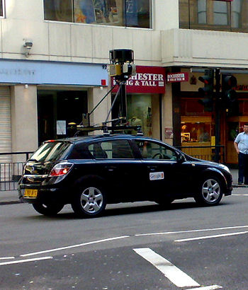 Have you seen the Google Maps car? Send us your images to news@channel4.com