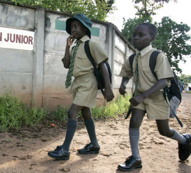 School children in Zimbabwe (credit:Reuters)