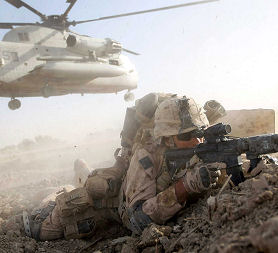 US marine, Afghanistan (Getty)