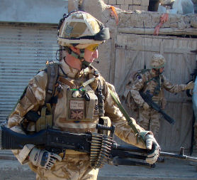 A British soldier in Afghanistan (picture: Getty Images)