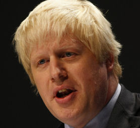 London Mayor Boris Johnson at Conservative conference (credit:Reuters)