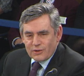 Gordon Brown at the Chilcot inquiry into the war in Iraq