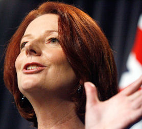 Julia Gillard will stay as Australian Prime Minister and form a minority government (Getty)