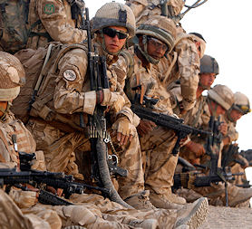British soldiers, Afghanistan (Reuters)