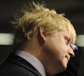 London mayor Boris Johnson announces he will run for the job a second time