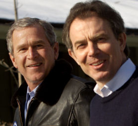 Blair wrote letters to Bush about Iraq in 2002
