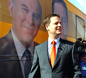 Nick Clegg and Vince Cable speak out on the Liberal Democrats tax plan