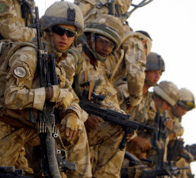 British soldiers in Afghanistan (Credit: Reuters)