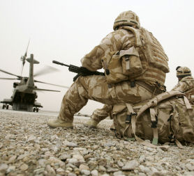 British soldiers, Afghanistan (Reuters)