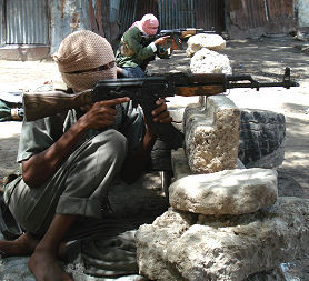 A gunman in Somalia (Picture: Getty Images)