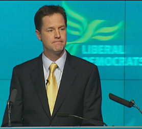 Nick Clegg, Liberal Democrat leader