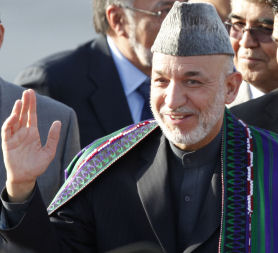 Afghan President Karzai (credit:Reuters)