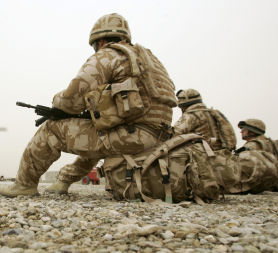 British soldiers in Afghanistan (credit:Reuters)