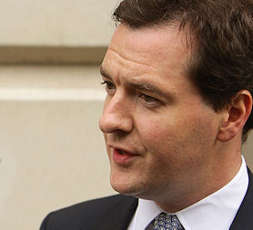Shadow chancellor George Osborne (credit: Getty images)