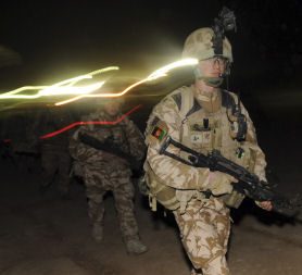 UK troops involved in Operation Moshtarak in Afghanistan. (Credit: Reuters)