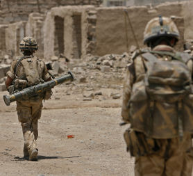 British forces leave Afghanistan&apos;s Sangin, handing over security to the US army (Reuters).