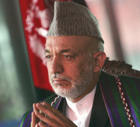 Afghan President Hamid Karzai (credit:Reuters)