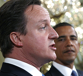 David Cameron and Barack Obama meeting in Washington (Image: Reuters)