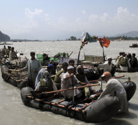 Pakistan flood victims (Reuters)