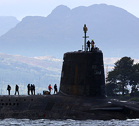 Chancellor George Osborne has told Channel 4 News that the Ministry of Defence will have to pay for a replacement for the UK&apos;s nuclear deterrent