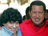 Maradona and Chavez