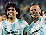Maradona and Menem
