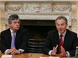 Gordon Brown and Tony Blair (Credit: Reuters)