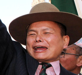 Gurkhas after the government lost the vote in the House of Commons (credit:Getty Images)