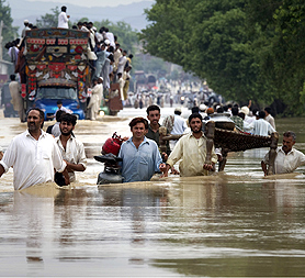 The death toll continues to rise as Pakistan&apos;s worst flood in 80 years washes away entire villages, leaving hundreds of thousands of people trapped or stranded.(Image: Reuters)