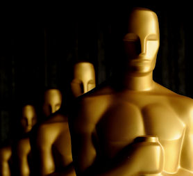 The Academy Awards Oscar statue - could Helen Mirren, Colin Firth and Carey Mulligan win this year? (Credit: Getty)