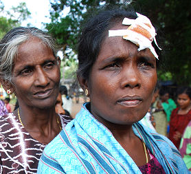 Sri Lankan refugee (credit: Reuters)