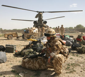 British soldiers in Sangin, Afghanistan (Getty)