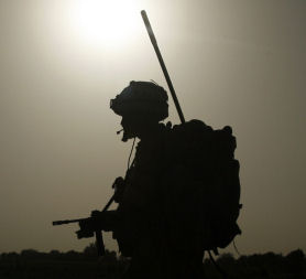 British soldier in Afghanistan (Reuters)