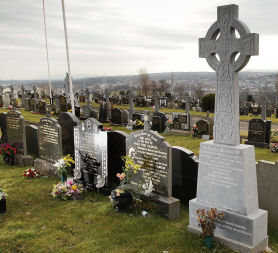 Bloody Sunday graves: Getty