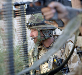 A member of the Coldstream Guards in Afghanistan (Reuters)