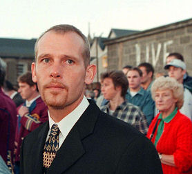A report is published into the murder of loyalist prisoner Billy Wright, whose nickname was King Rat (Reuters)