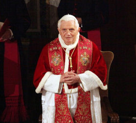 Pope Benedict XVI (Credit: Getty)