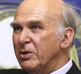 Business Secretary Vince Cable calls for the coalition government&apos;s cap on immigration to be applied more flexibly (Reuters)